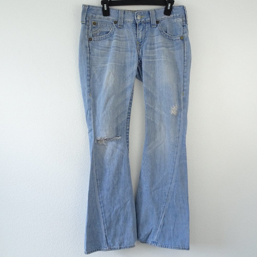 ‼️‼️‼️SOLD‼️‼️‼️True Religion Distressed Jean Pant Size 30